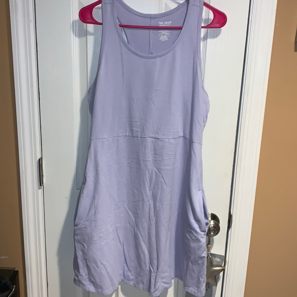 Purple Dress with Pockets